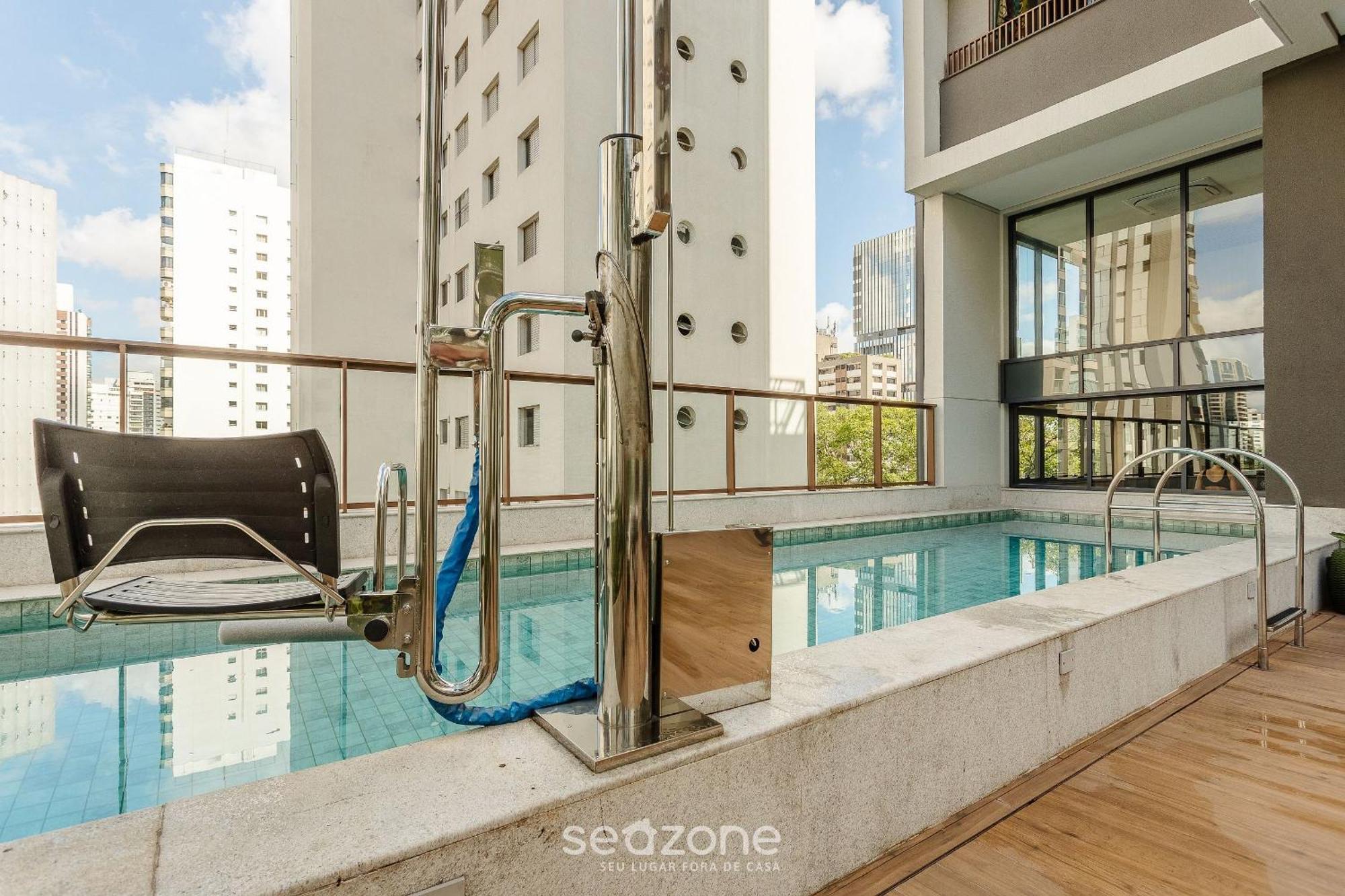 Lindo Estudio C/ Piscina No Campo Belo Hmc0320 *